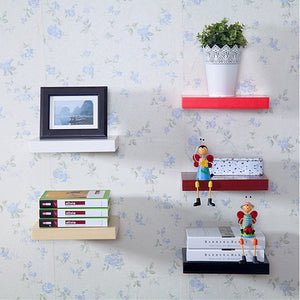 Floating Wall Shelves Hanging Shelf Display Wood Book Shelf 80*15cm