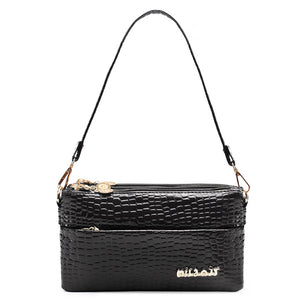 Women's Crocodile PU Leather Handbag  Clutch Chain Shoulder Bags