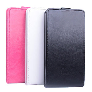 Flip Up And Down PU Leather Cover Case For FLY IQ442