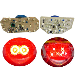 Motorcycle LED Tail Lights Brake Strobe Lights Butterfly Double Cycles For Yamaha RSZ