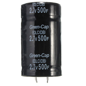 Black 2.7V 500F 35 x 60mm Super Farad Capacitor