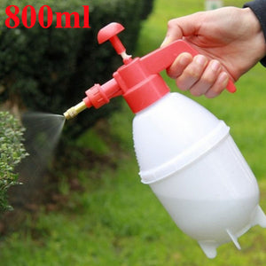 800ml Portable Pressure Watering Can Garden Plant Spray Bottle