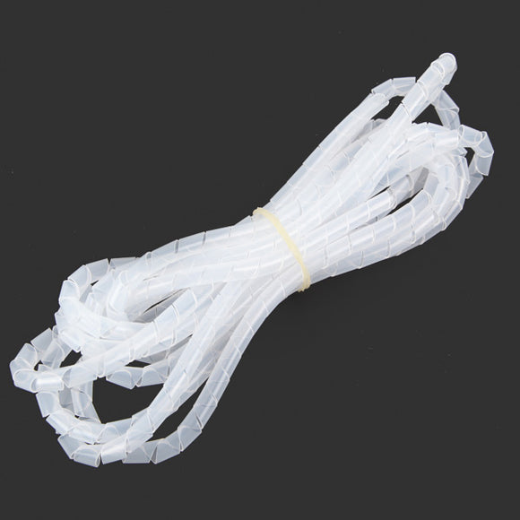 3D Printer PE Pipe Envelope Tube Wire Insulation Tube 8mm 2.5M