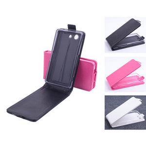 Flip Up And Down PU Leather Case Cover For Sony Xperia Z4 mini