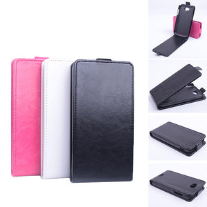 Flip Up And Down PU Leather Case Cover For Wiko Peax