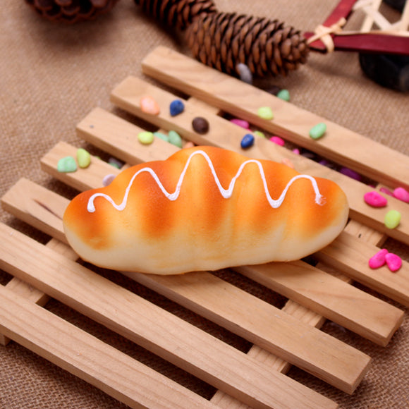 2Pcs WhoMug-up Trigonometric Cream Bread Props kitchen Cabinet Artificial Bread Model