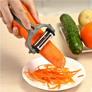 Durable Multi-function Stainless Steel Vegetable Fruit Slicer Cutter Rotating Peeler Kitchen Tools