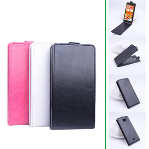 Flip PU Leather Protective Case Cover For JIAKE F1W