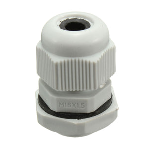 Waterproof M16x1.5 IP68 Cable Gland Locking Nut Strain Stuffing Thread Compression