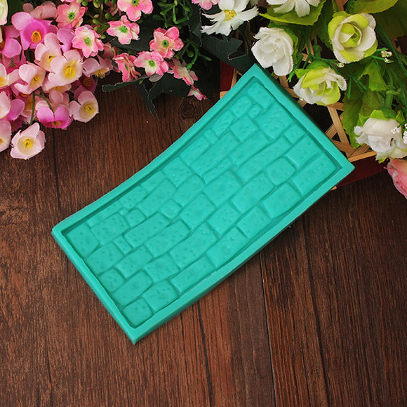 Brick Fondant Cake Mold Silicone Cake Decoration Mould