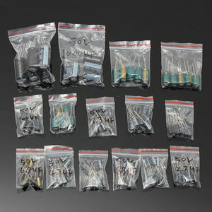 15 Value 120Pcs Electrolytic Capacitor Kit