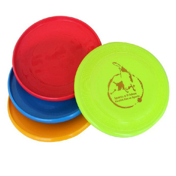 Colorful Flexible Frisbee Dog Training Flying Saucer Puppy Frisbee