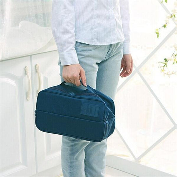 Multifunctional Clothes Socks Gargle Mackup Receiving Separate Storage Package Travel Bag