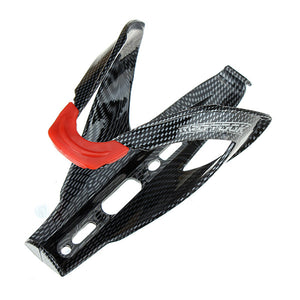 Carbon Fiber Bicycle Bottle Cage Plastic Texture Water Bottle Holder Cup Holders