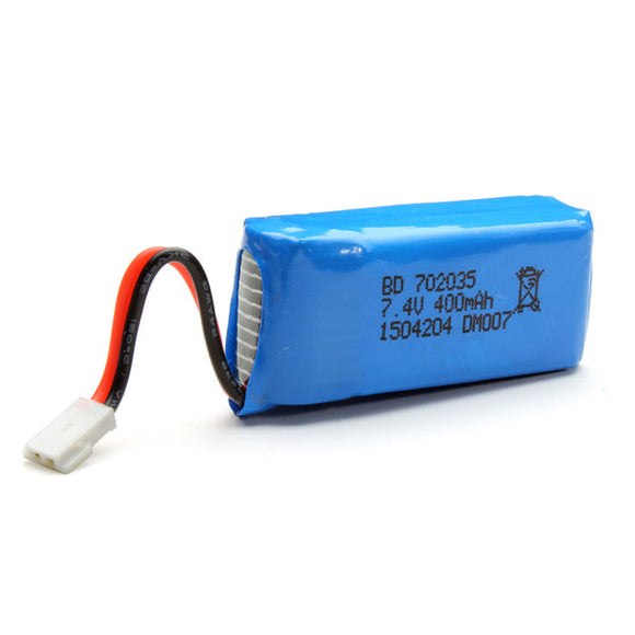 DM007 RC Quadcopter Spare Part 7.4V 400mAh Upgrade Lipo Battery