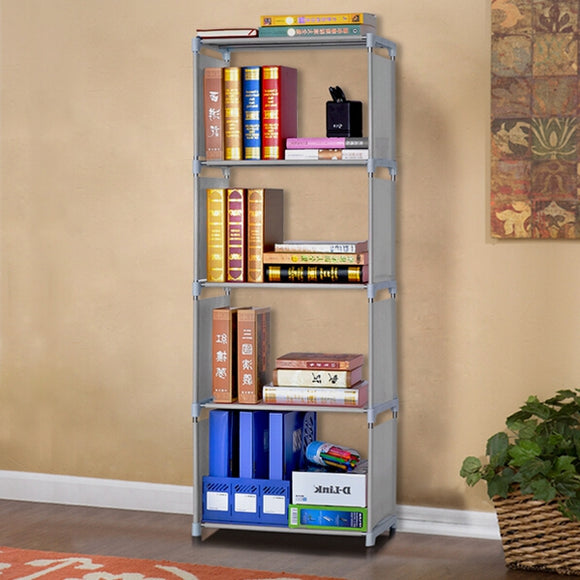 Simple Book Shelf Bookcase Shelf Storage Rack DIY 5 Layers Bookcase