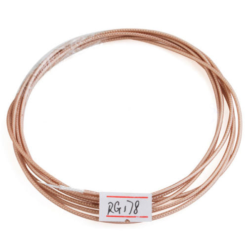 DIY Transmitter Antenna Extension Cable Line RF Coaxial RG178 10 Feet for RC Drone FPV Racing