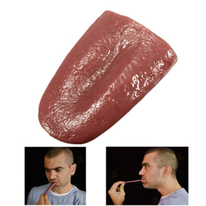 Realistic Tongue Gross Jokes Prank Magic Tricks Halloween Horrific Prop