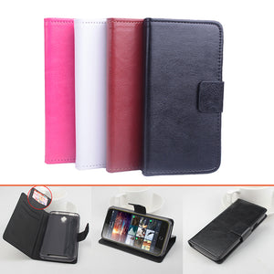 Flip PU Magnetic Leather Protective Case For TCL Ono P620m