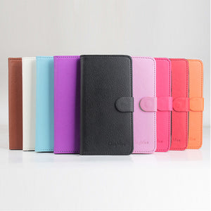 Flip Leather Stand Protective PU Leather Case Cover For Asus ZenFone 5 Lite A502CG