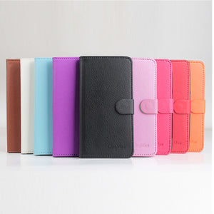 Flip Leather Stand Protective PU Leather Case Cover for Sony Xperia Z4 Mini