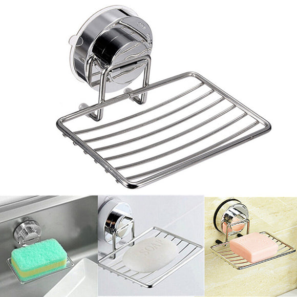 Shower Soap Dish Holder Bath Shower Tray With Suction Cup