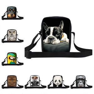 3D Animals Crossbody Bags Women Cute Animal Crossbody Bags Children Shoulder Bags