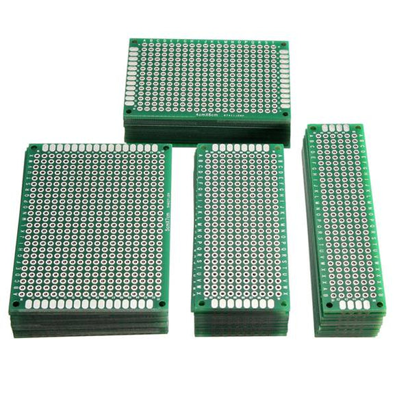 Geekcreit 40pcs FR-4 2.54mm Double Side Prototype PCB Printed Circuit Board