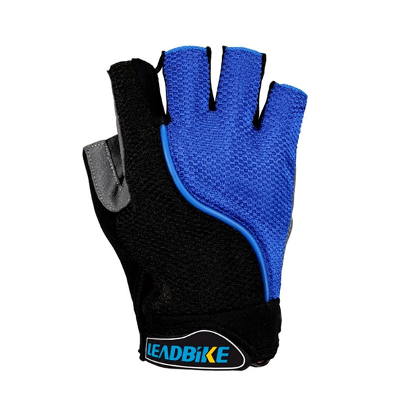 Bicycle Bike Cycling Gloves Half Finger Gloves With Reflective Tape 3 colors