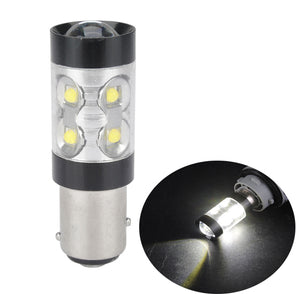 1157 3535 10SMD 50W Car White LED Tail Brake Reversing Light Bulb