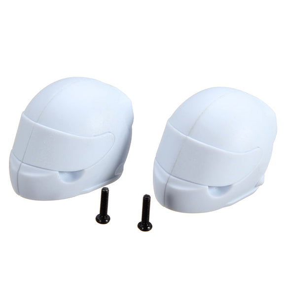 FS Racing 1/10 Desert Buggy White Color Helmet 2PCS 539087