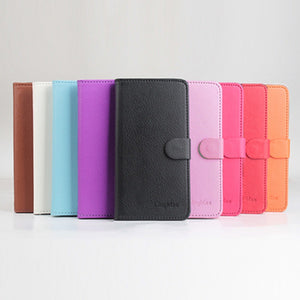 Flip PU Magnetic Wallet Leather Protective Case Cover For Intex i17