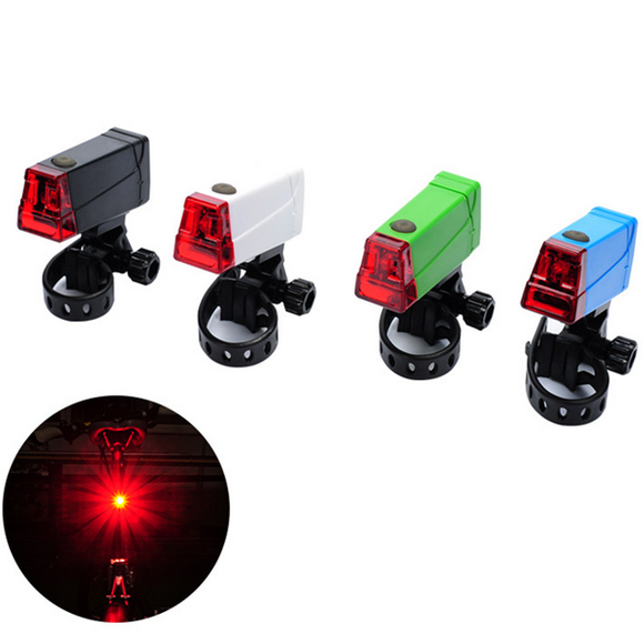 LED Bicycle Taillight Safety Warning Light MTB Taillight Direction Adjustable