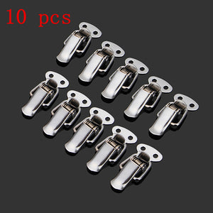 10pcs Industry Clasp Duckbill Buckle Air Box Lock Cosmetic Case Lock Tool Box Fastener