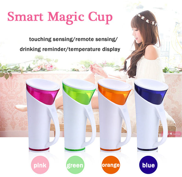 Smart Cup Mug Magical Water Drinking Reminder Cup Remote Sensing Water Bottle Cup