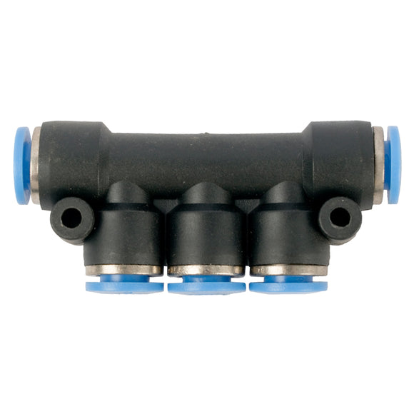 PU HOSE FITTING MANIFOLD 6MM-6MM