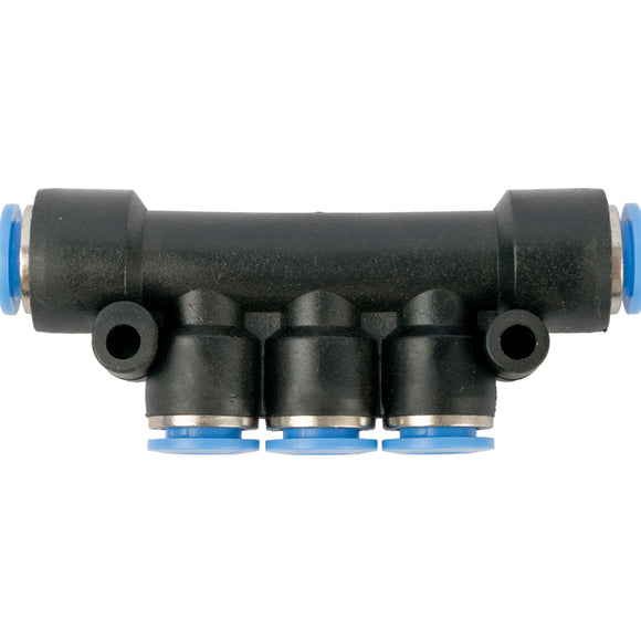 PU HOSE FITTING MANIFOLD 8MM-8MM