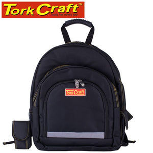 TOOL & LAPTOP BACKPACK BLACK RUBBER FEET 46 X 20 X 45CM TORK CRAFT