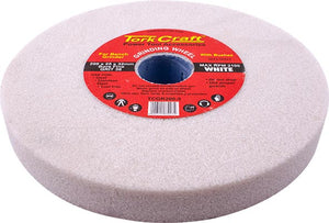 GRINDING WHEEL 200X25X32MM WHITE COARSE 36GR W/BUSHES FOR BENCH GRIN