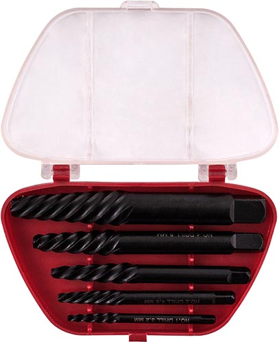 SPIRAL SCREW EXTRACTOR SET 5PCE