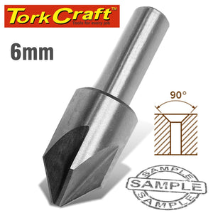 COUNTERSINK HSS 6MM 90DEG. 5FLUTE