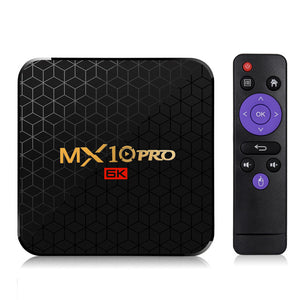 MX10 Pro Allwinner H6 4GB RAM 64GB ROM 2.4G WIFI Android 9.0 6K 4K TV Box