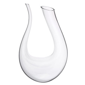 1.5L Wine Champange Glass Decanter U-shaped Bottle Jug Pourer Aerator Lead Free Crystal Glass