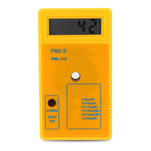 PML-116 PM2.5 Particle Detector Home Indoor Haze Dust Air Quality Analyzer Meter Tester