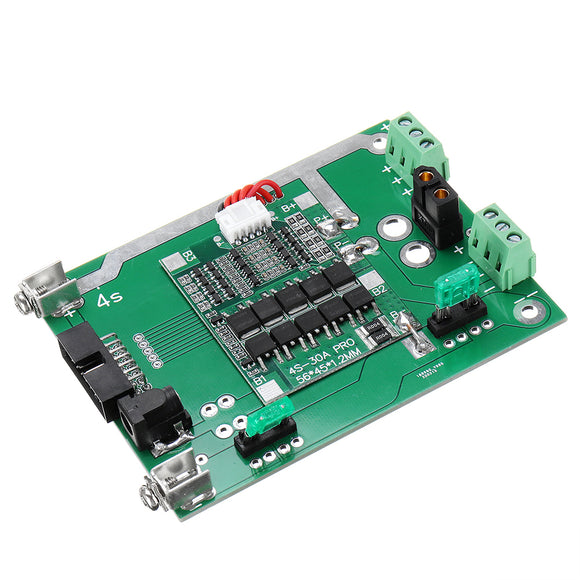 4S 30A 15V Battery Protection Board 4Strings 18650 Lithium Battery Protection Board for DIY Battery Management System