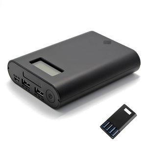 Soshine E3S 4 Slots 18650 Battery Charger Universal Power Bank Battery Case