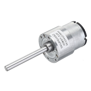 JGB37-520 DC 12V Gear Motor 107RPM Geared Reducer Motor 6MM 50D Long Shaft Motor