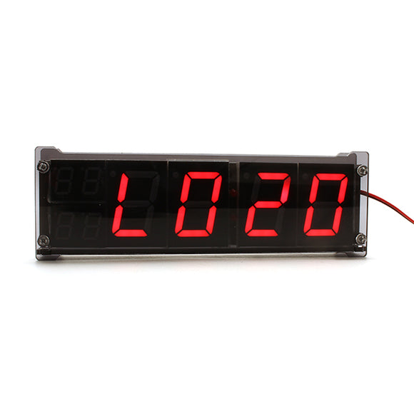 Simple Vehicle Clock Thermometers Led Digital Tube LED Luminous Character Clock