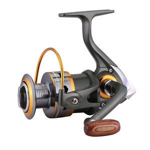 Bobing New Saltwater Spinning Fishing Reel 1000-6000 Series Metal Spool Carp Fishing Reels Coil Whe