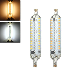 Dimmable R7S 118MM 10W 152 SMD 4014 LED Pure White Warm White Light Lamp Bulb AC220V